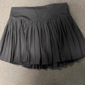 All in Motion Black Mini Skort